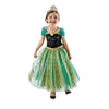 2015 elsa dress girls Cosplay Dress Costume snow queen princess anna Dress Kids party dresses fantasia infantis vestido Menina