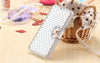 Bow Bowknot Crystal Diamond Bling Leather Cover Case Capa Funda for Samsung Galaxy J5 J7 J2 J3 J1 2016 S7 S7 Edge S6 s6 Edge