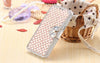 Bow Bowknot Crystal Diamond Bling Leather Cover Case Capa Funda for Samsung Galaxy J5 J7 J2 J3 J1 2016 S7 S7 Edge S6 s6 Edge