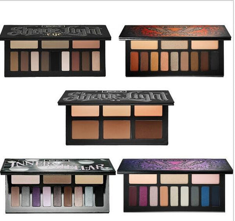 1Pcs/Lot Brand Makeup Kat Von D Eyeshadow Monarch / Chrysalis / Innerstellar / Shade + Light Eye Contour Eye Shadow Palette