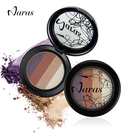 Brand Makeup 4 Colors Shimmer Eyeshadow Palette Nude Metallic Glitter Eye Shadow Make Up Naked Palette Luminous Cosmetics #87411