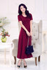 2016 Fashion Summer Dress Sexy Women Maxi Dress Plus Size Solid O-neck Casual Dress Elegant Evening Party Long Dresses Vestidos