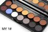 1 Set Brand MISS ROSE 14 Color Fantastic Eye Shadow Matte Mineral Eyeshadow Palette Maquillaje Colourpop Brand Makeup Cosmetics