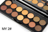 1 Set Brand MISS ROSE 14 Color Fantastic Eye Shadow Matte Mineral Eyeshadow Palette Maquillaje Colourpop Brand Makeup Cosmetics