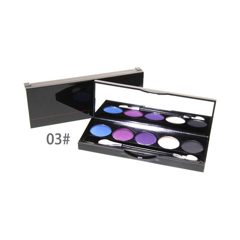 5pcs  Makeup Eye Shadow Palette Powder Brand Eyeshadow Makeup Cosmetic Palette