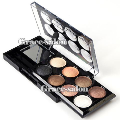 8 Colors Natural Neutral Makeup Eyeshadow Palette Warm Smokey Eye Shadow Smoky