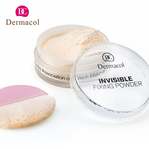 Dermacol Invisible Fixing Powder Dermacol makeup Transparent maquiagem crretivo powder dermacol original dermacol studio