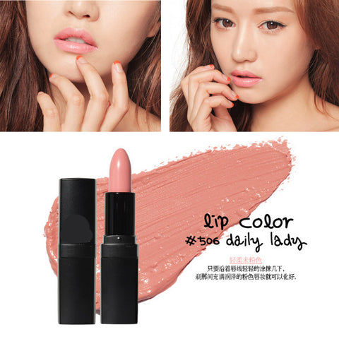 (#506 Daily lady ) Daily Milk Color Moisture Lip stick Korea New Fashion Brand Quality Makeup LIPSTICK Free Shipping