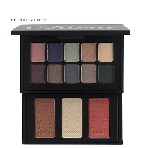 BAILINGFEI Naras brand Pro Cosmetic eye shadow dating holiday makeup balm nude warm colors eyeshadow Palette Contour Concealing