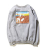 Autumn RIPNDIP Sweatshirts Long Sleeve Casual Cotton Sweatshirt Pocket Cat Brand Clothing Hip Hop Hoodies