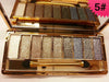 9 Colors Diamond Bright Colorful Makeup Eye Shadow Make Up Set Flash Glitter Eyeshadow Palette With Brush