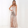 Summer party dresses women new fashion sequins emboridery strap long dress sexy backless maxi A line dresses SD3095