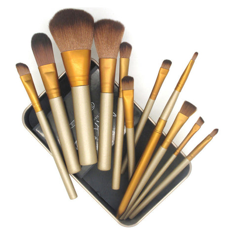 Top Quality Make up Brush New Coming 12Pcs/kits Professional Cosmetic Makeup Brush Set Foundation Powder Eyeliner Brushes