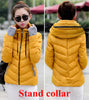 2016 Winter Jacket Women Parka Thick Winter Outerwear Plus Size Down Coat Short Slim Design Cotton-padded Jackets And Coats TFR1