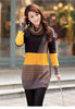 Brand Long Sweater 2016 New Autumn Women's Sweater Cashmere Pullovers Turtleneck Sweater Dress Vestidos Woman Winter Clothes