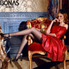 2016 TOP Selling Fashion Brand Clothing BONAS Sexy Long Stockings Female Seamless Pantyhose Tops Tight Thin Transparent Nylon
